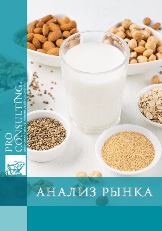 Анализ импорта растительного молока и продуктов на его основе в Украину. 2023-1 кв. 2024 гг.